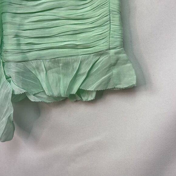 Hansen and Gretel Seafoam green Levi silk Skirt NWT - Picture 8 of 16